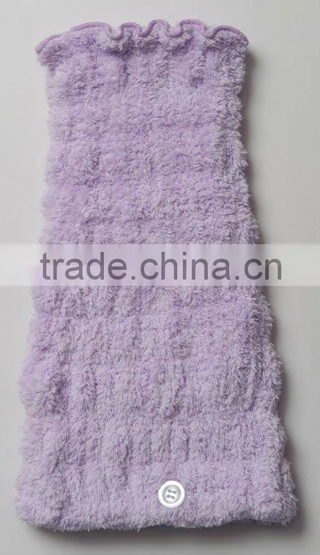 Patent Design Super Absorbent Microfiber Hair Drying Towel