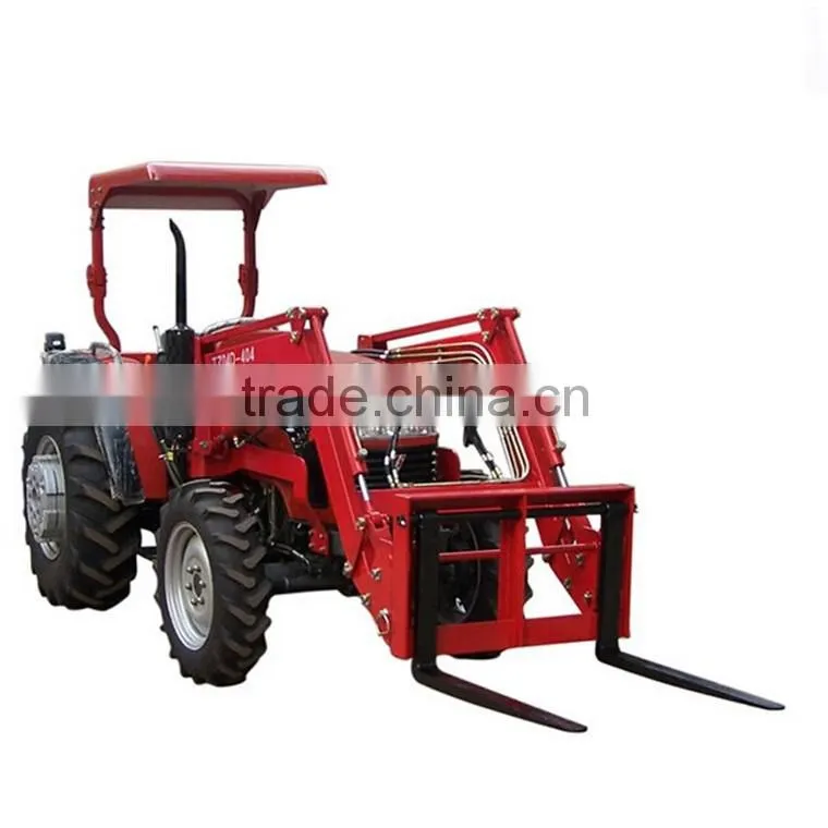 TZ04D 40HP 4WD Small tractor Front end loader with CE certificate