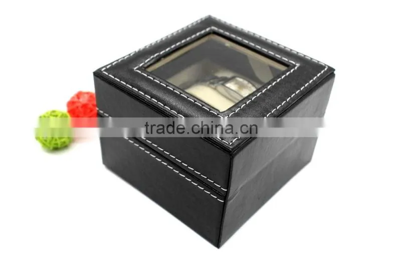 double watch show box luxury wristwatch display case made in china