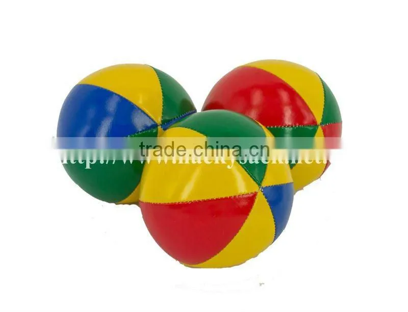 soft leather juggling ball,soft juggling ball for children,