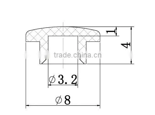 SC110 customized push button Switch cap