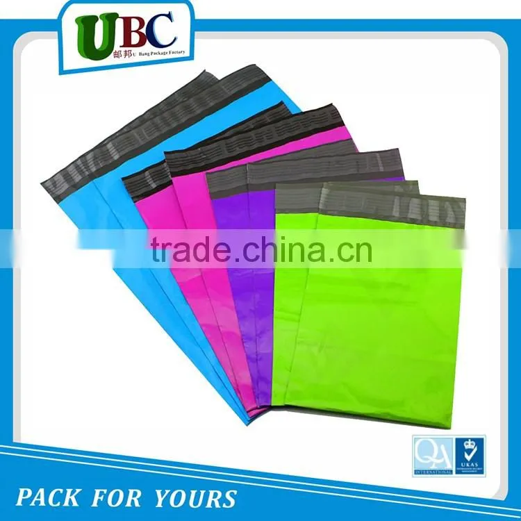 Self adhesive colorful packaging/poly bag