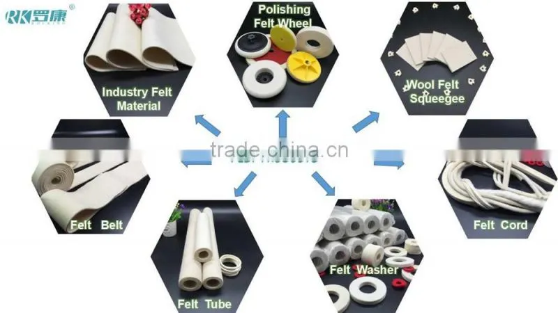 top rated 100% merino wool felt floor protection mat