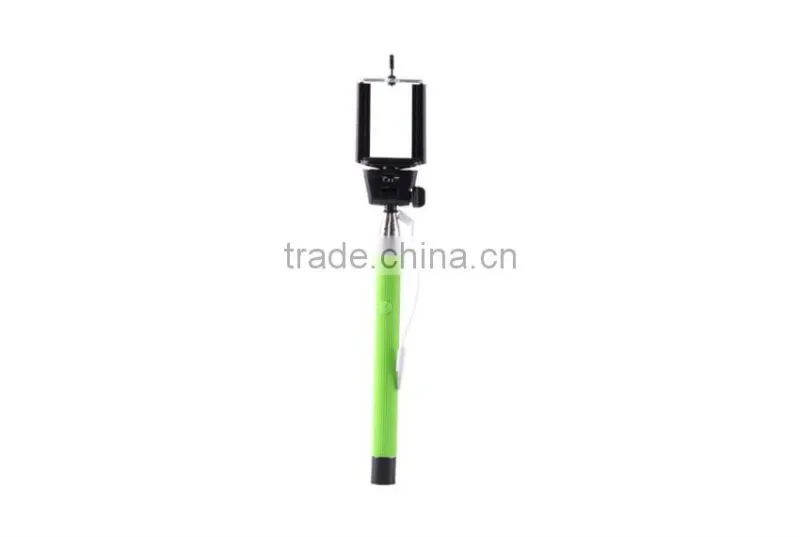 Factory Price Colorful Selfie Stick Tripod with Wired for Smart Phone for iPhone