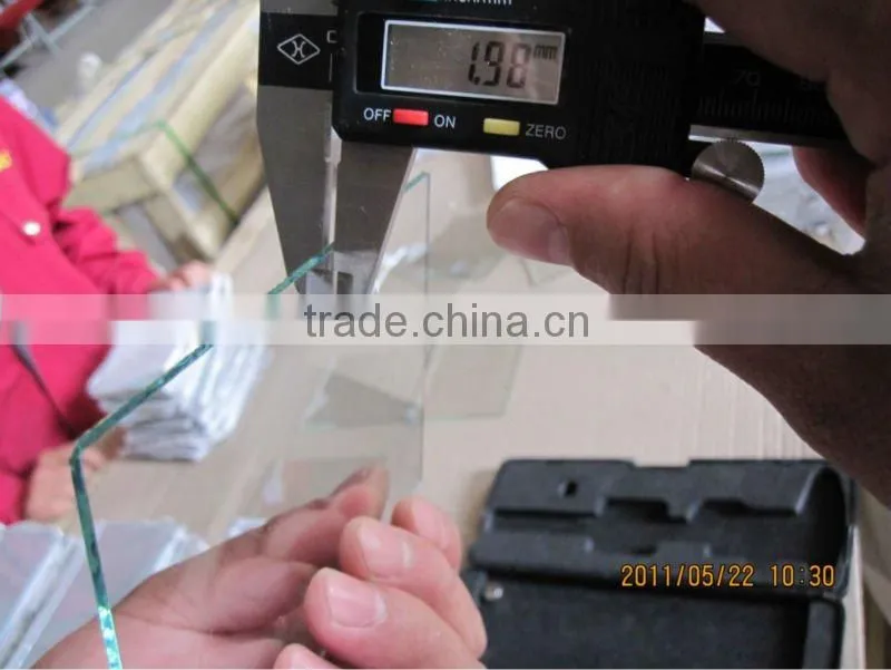 1.2mm1.5mm1.8mm 2.0mm Clear Sheet Photo Frame Glass