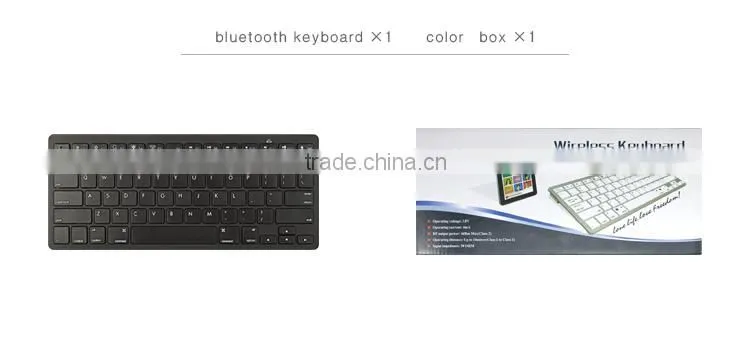 Window or Mac Layout Bluetooth 3.0 Ultra Slim Keyboard Tablet PC Keyboard Laptop Keyboard