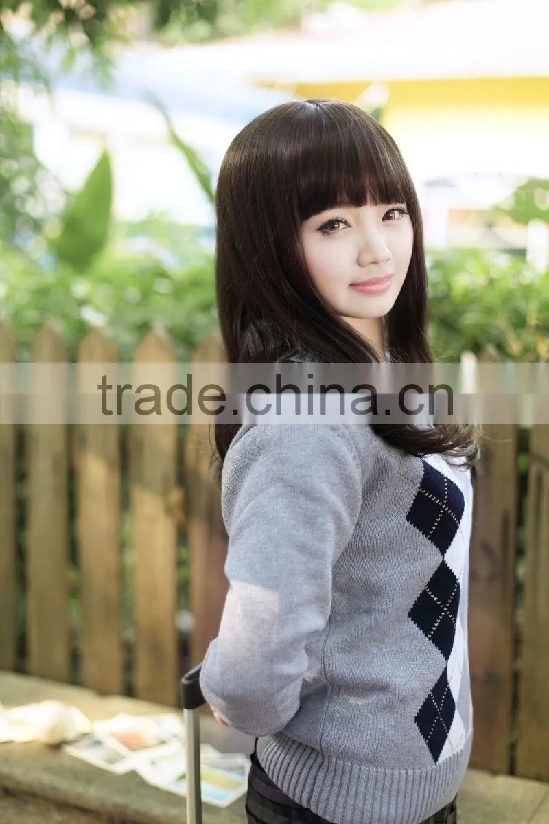 High density Daily Use synthetic wigs