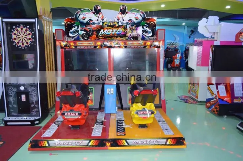 Amusement bike racing game machine Thunderbolt Motor racing bike game