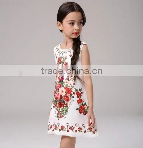 2016 wholesale price new design baby dress child short girl dress baby girl dress patterns
