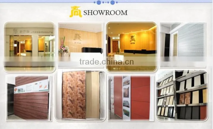 Top quality factory price wood grain cement board