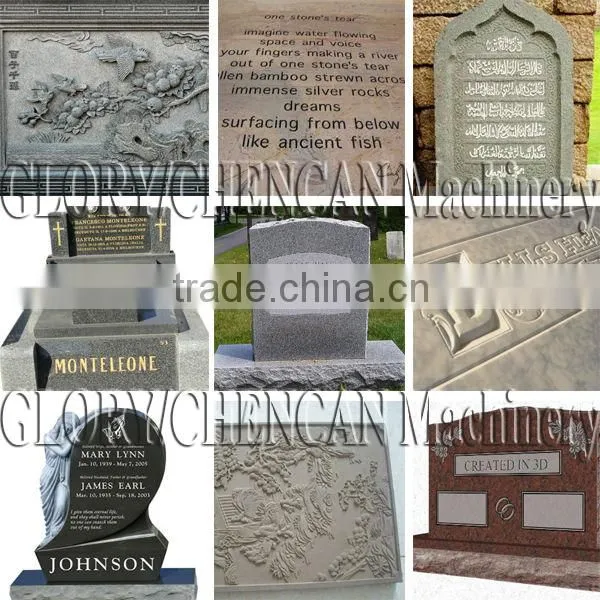 New Condition and After-sales Service Provided CNC Stone router engraving machine