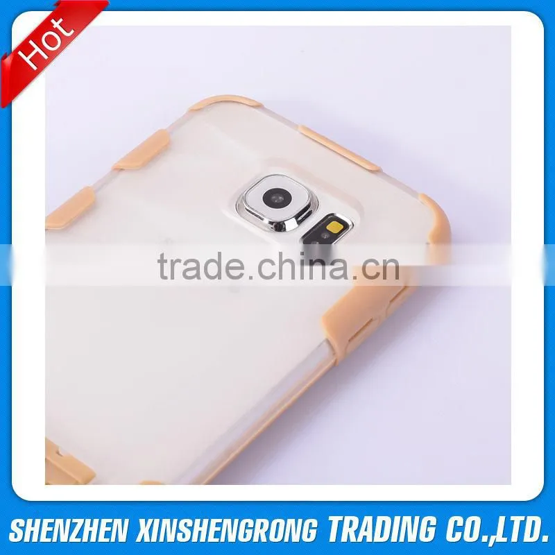 TPU Bumper case Plastic Back Shell Protective cases cover for Samsung Galaxy S6 edege / G925