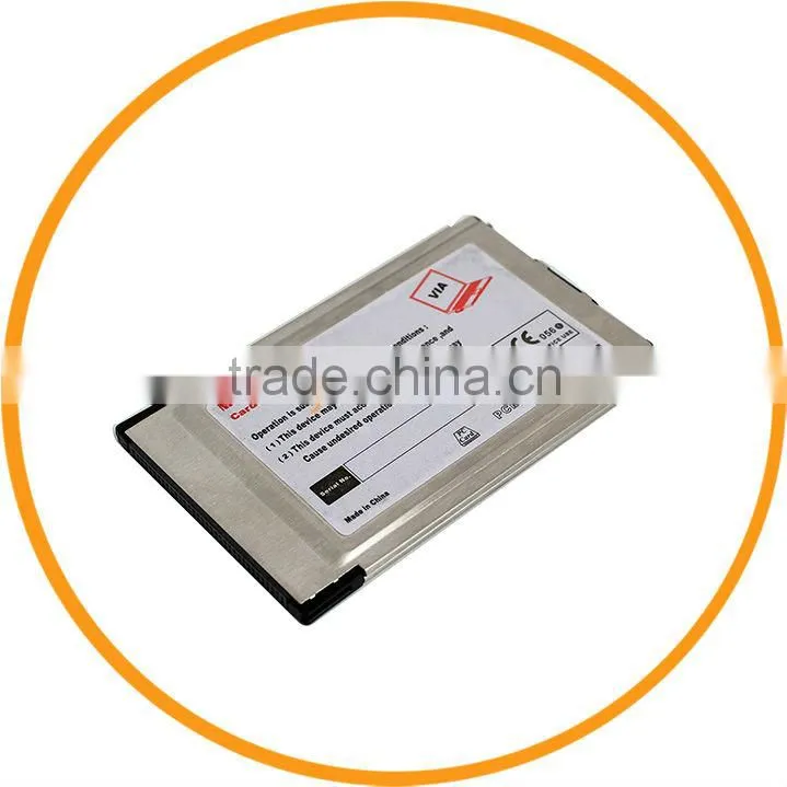 2 Port USB 2.0 PCMCIA CardBus 480M Card Adapter Laptop from dailyetech