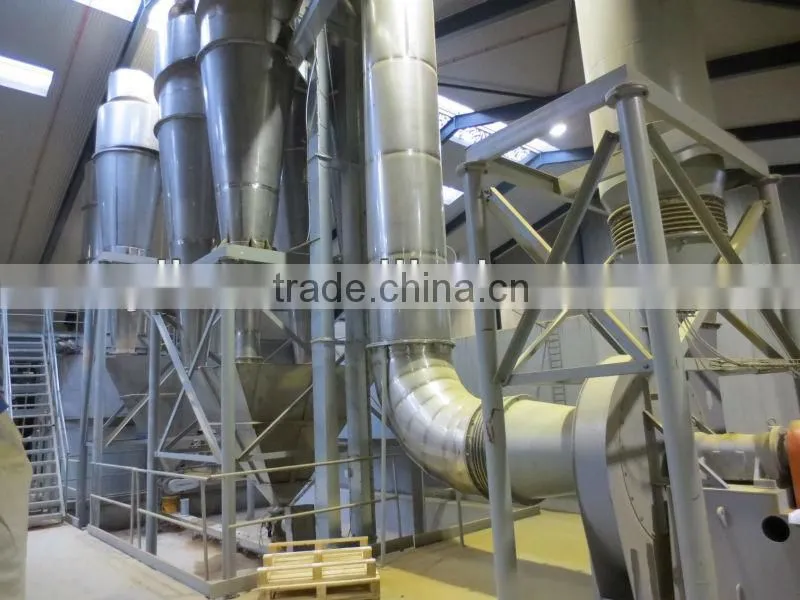 Black silicon carbide flash dryer