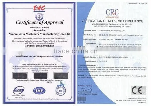 Self Loading Concrete Mixer Manual Concrete Hollow Block Ceramic Brick Making Machine