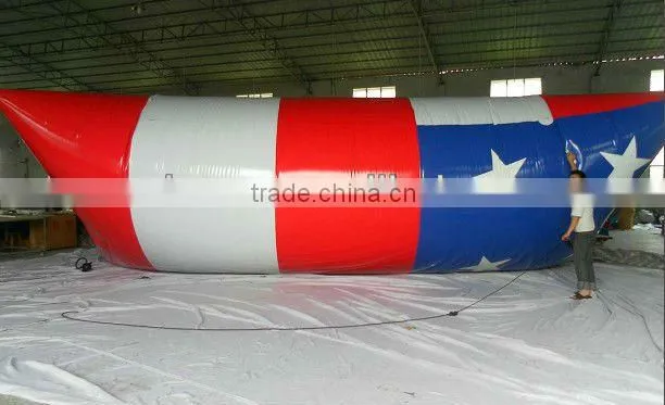 most exciting games inflatable water catapult blobs