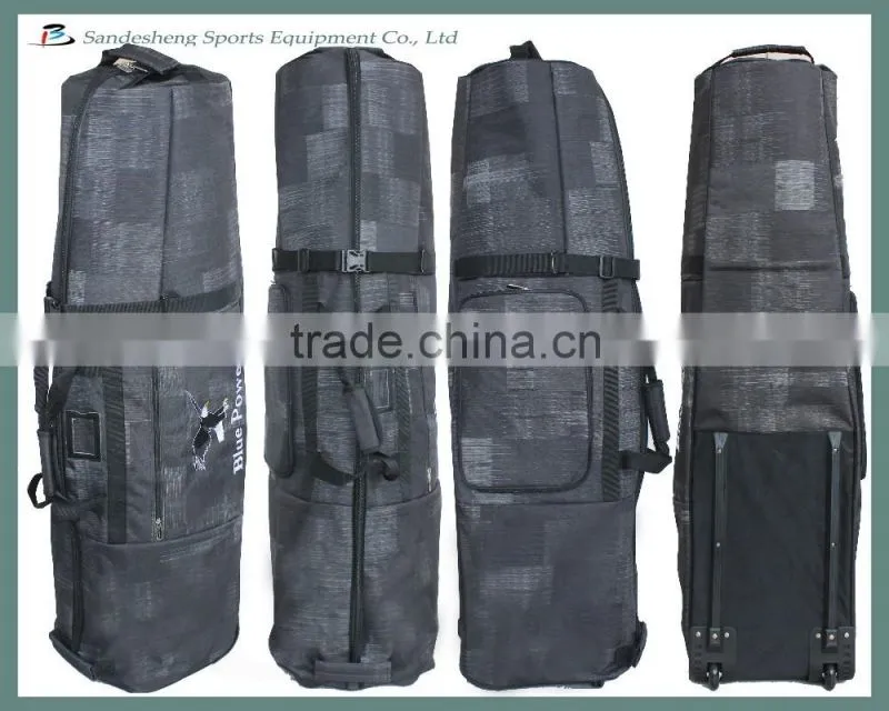 golf bag travel cover with wheels