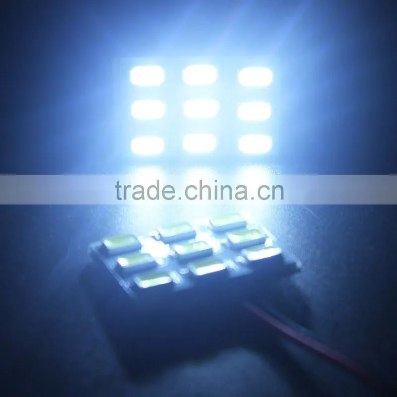 5730 9SMD led light panel led 12v for car T10/festoon led small panel light