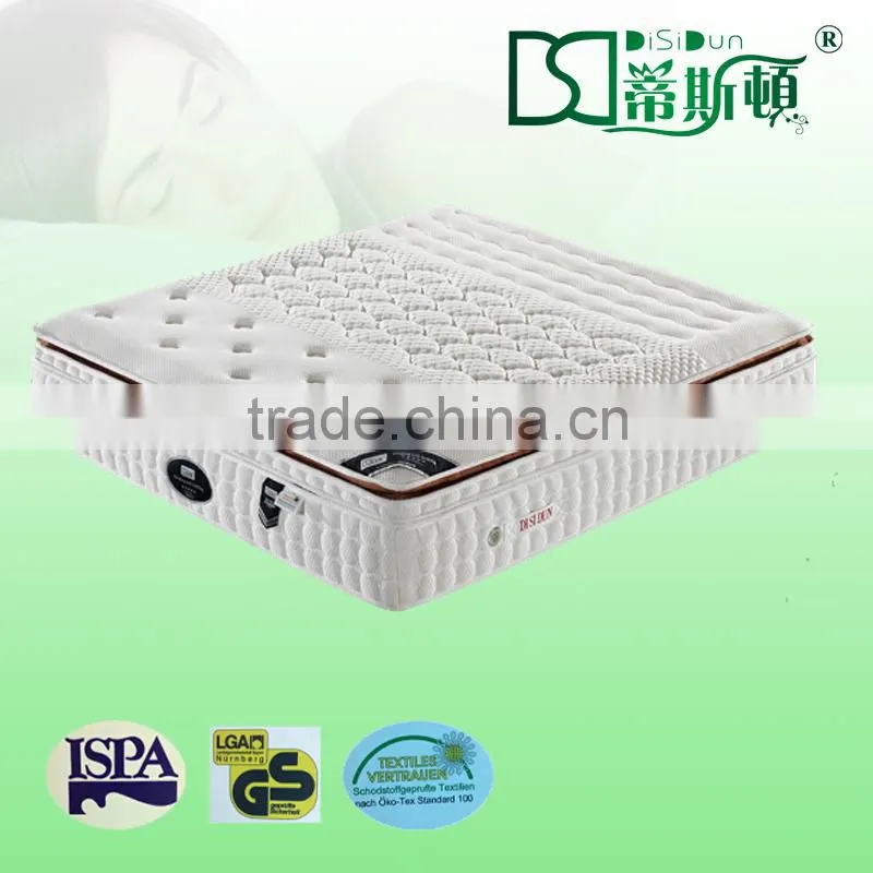 Health Care Double Pocket Coil Spring Mattress DS-902
