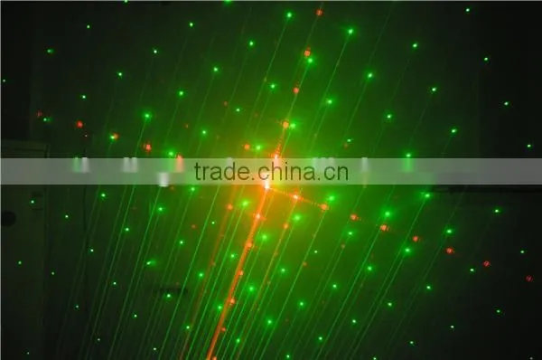 Hot-selling RG 150mw Twinkling Laser lighting with 8 Gobos