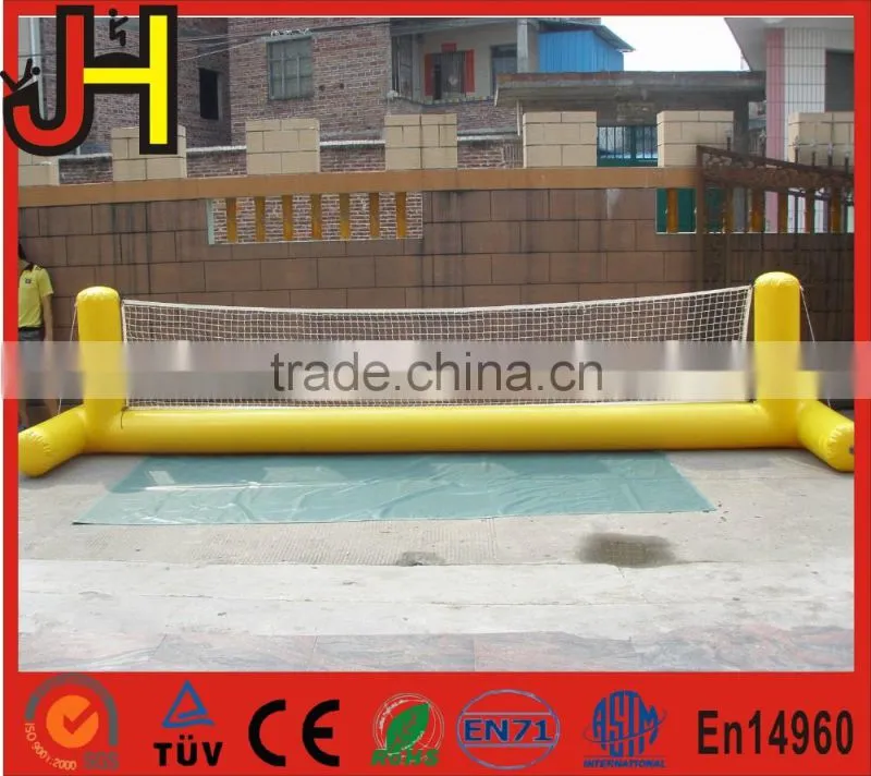 Hot selling inflatable pool volleyball net, swimming pool inflatable volleyball net game