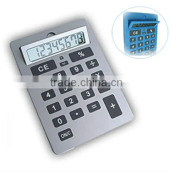 solar powered alarm clcok & digital calendar with foldable table penholder