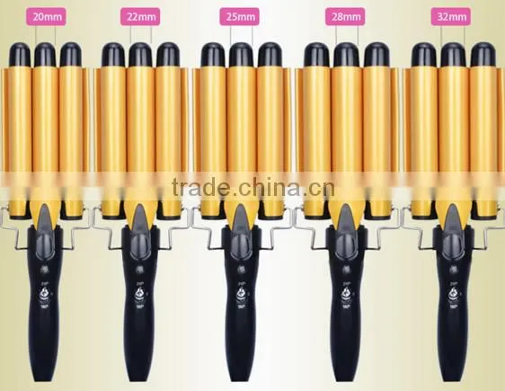 curve soft curl iron Intelligent Automatic Vertical Ceramic Hair curling iron