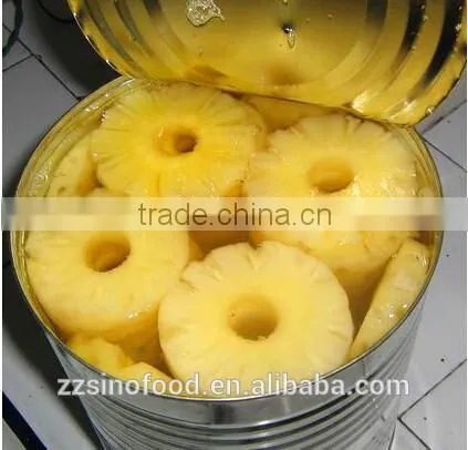 HALAL Food Canned Pineapple Slice in Heavy Syrup