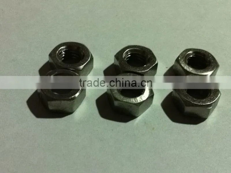 Inconel600 heavy hex nuts jam nut 2.4816