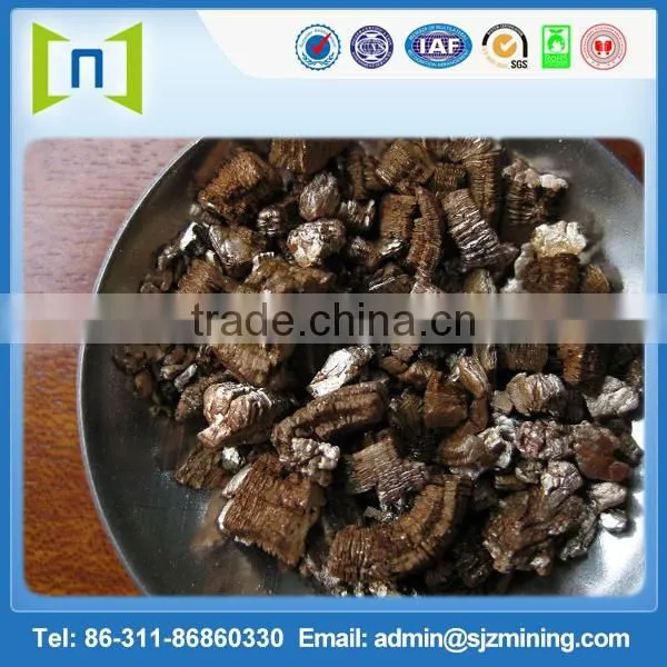 2-4mm Brown expanded bulk vermiculite