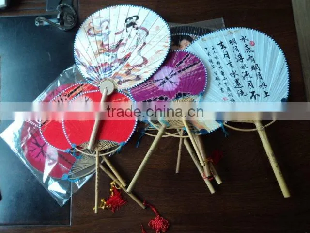 Sale popular lowest price natural bamboo craft bamboo fan