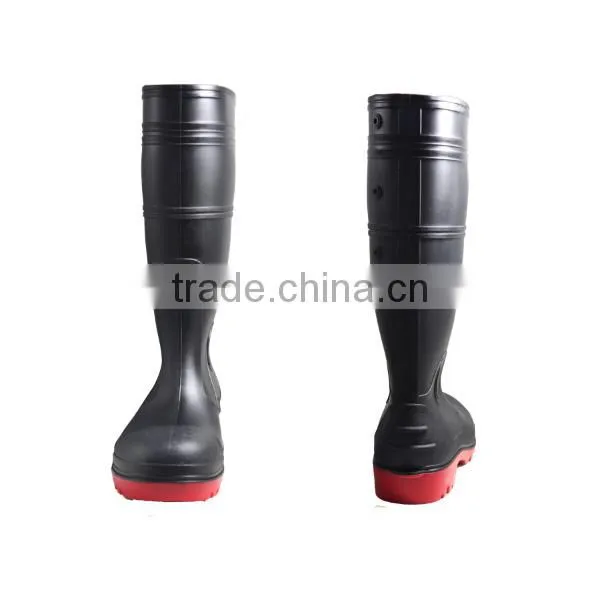 Clear Rain Boots,PVC gun Rain Boot,Mining PVC Boots For Men