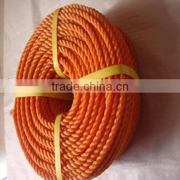 Good abrasion resistance pe rope in many colors