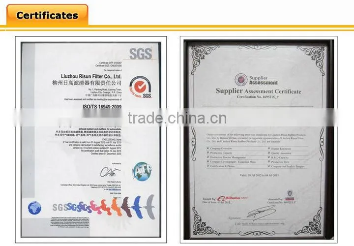 Heavy duty truck parts high power Air Filter KW3052 for MAN DONGFENG FAW trucks air filtration