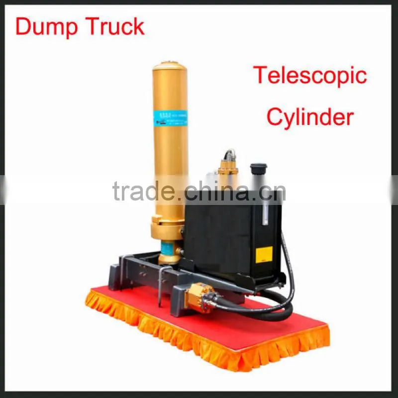 professional Hydraulic Telescopic Cylinder For Tipper Truck