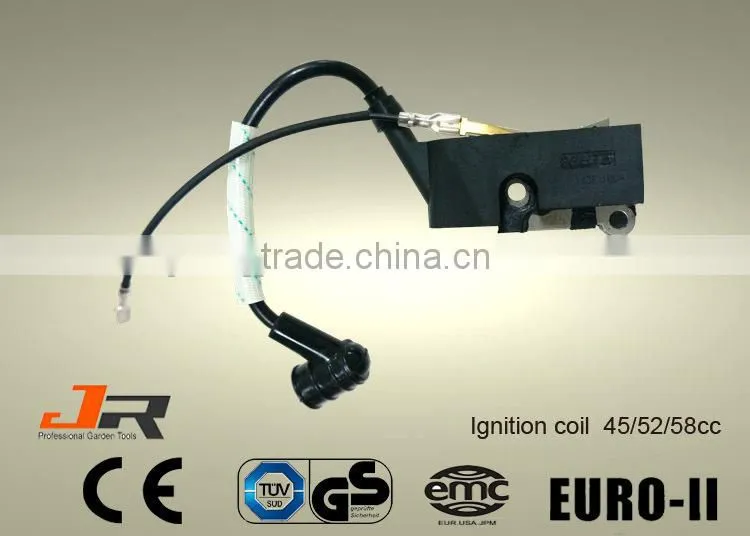 45/52/58cc chain saw ignition coil chain saw parts/chain saw spare parts