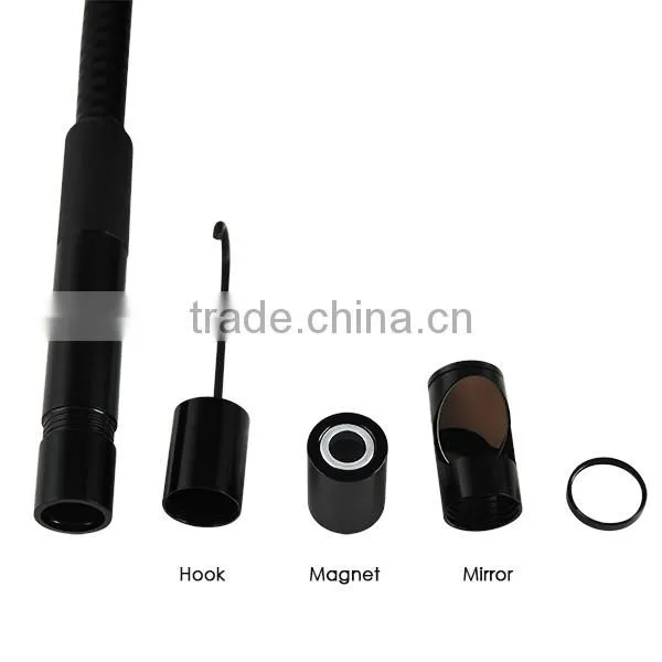 High Definition USB Video Inspection Borescope/ 3M Cable Endoscope Pipe Snake Scope 8.5mm HD Camera 6 LED