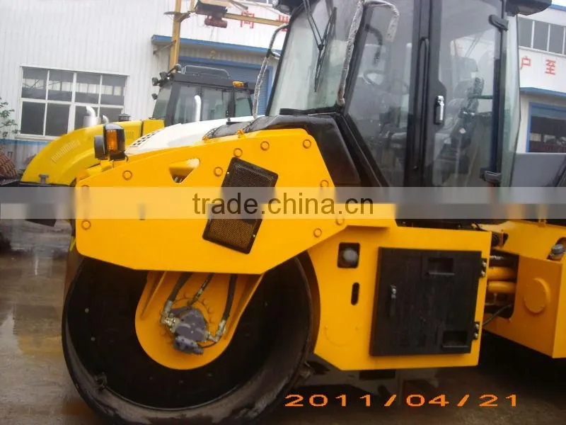 10 ton hydraulic double drum vibratory road roller,easy to operate road roller