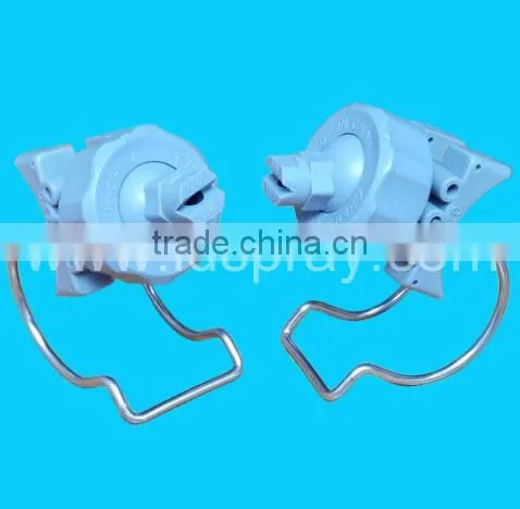 Adjustable ball clamp clip washing or cleaning car nozzle