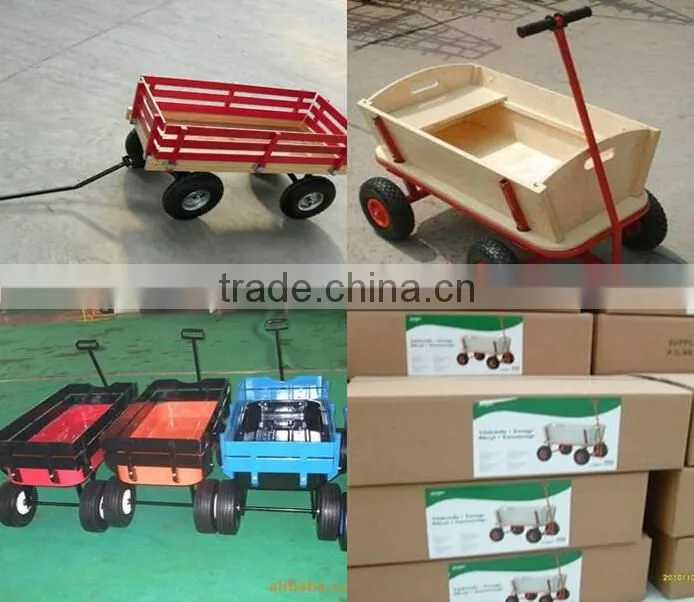 high quality 4 wheel folding beach wagon
