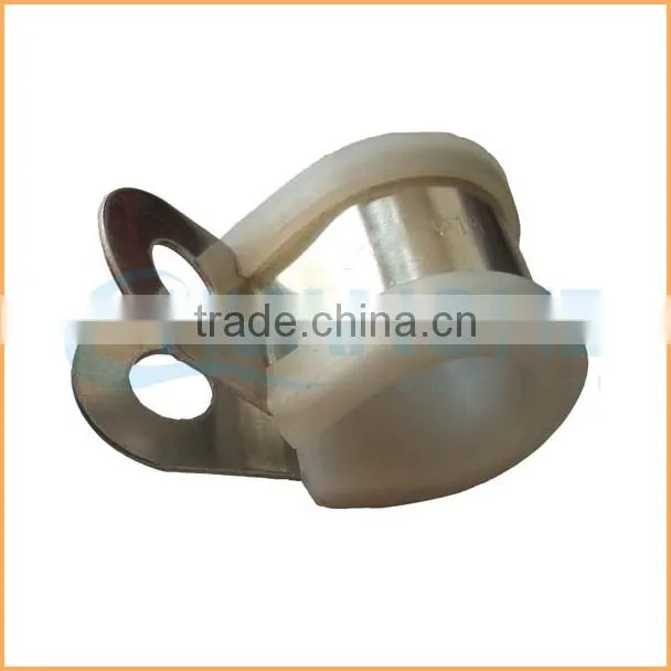 China manufacture best quality factory rubber coated pipe clamp