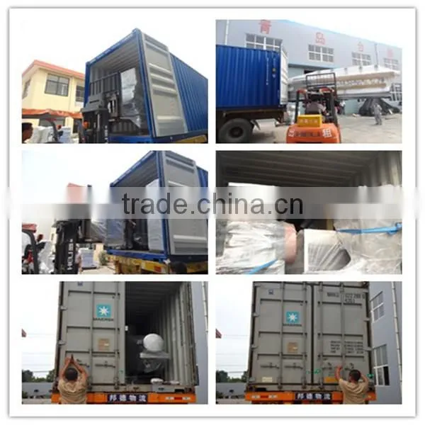 recycled plastic crushing machine line/ WPC turnkey project