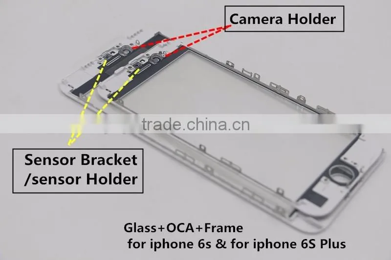 Camera frame and proximity sensor frame for Iphone6 series Light Sensor Plastic Holder Clip Ring Bracket Light Sensor Bracket