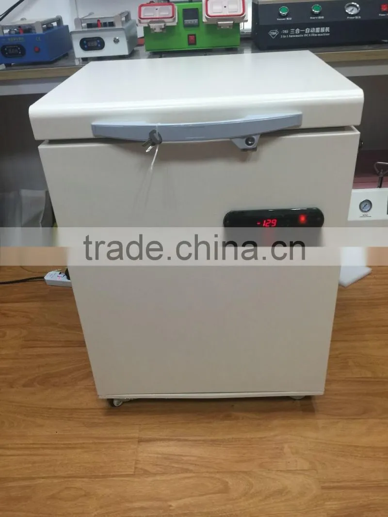 2017 New Mobile phone LCD Glass Frame Freezing separator machine