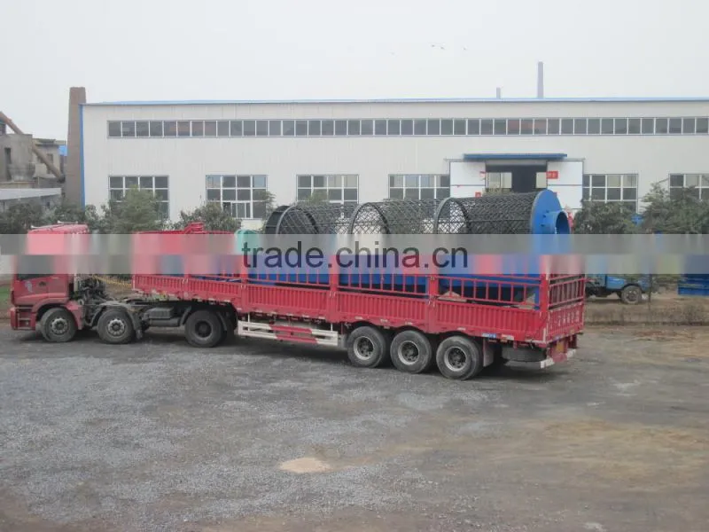 Stone screening equipment of trommel screen for sand and stone