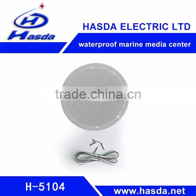 2-WAY White waterproof marine outdoor bathroom speakers