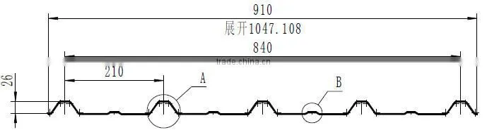 GENSIN/LIXIN polycarbonate corrugated sheet, PC wave sheet, PC roofing sheet