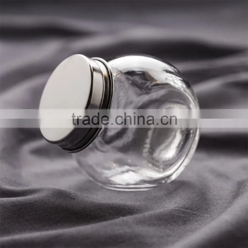 3oz/90ml sidelong glass sweet/bee honey jar