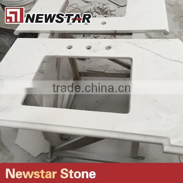 White Marble Vanity Top Countertop Laminate Island Countertop