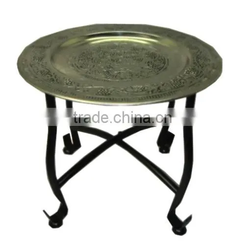 Round Embossed Coffee Table